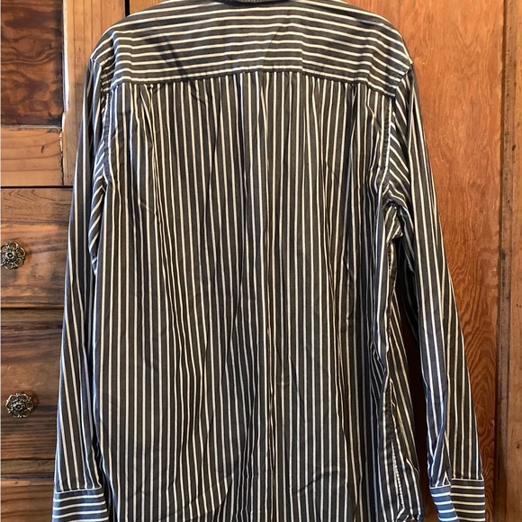 Banana Republic Man's Striped Shirt - Picture 2 of 3